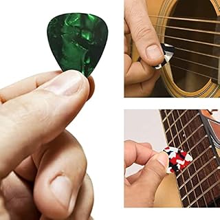 Médiators pour guitare, 12 Médiator en celluloïd Guitar Picks Médiators avec Boîte en Métal, plectre pour guitare… - Les Beatles, Paul McCartney, John Lennon, RIngo Starr, George Harrison Médiators pour guitare, 12 Médiator en celluloïd Guitar Picks Médiators avec Boîte en Métal, plectre pour guitare… – Image 4