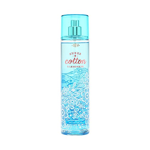 Bath and Body Works Fine Fragrance Mist Sheer Cotton and Lemonade 8 Ounce Full Size Spray