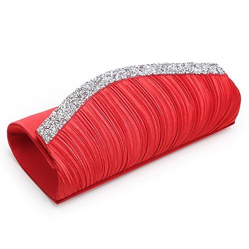 Image of Dasein Women's Rhinestone Evening Clutch Purse, Formal Bag