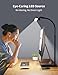 Kary LED Desk Lamps for Home Office, Tall Desk Light with Base, Flexible Gosseneck Adjustable Height 5-Level Dimmable Brightness & Color, Architect Lamp for Working,Reading,Crafting,Study