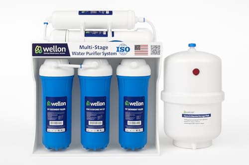 Image of Wellon Domestic Water Purifiers - RO + UV + UF + Alkaline | Multiple Models & Capacities (15 LPH Undersink RO)
