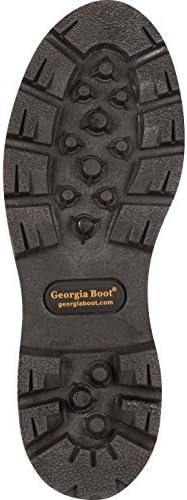 Georgia Boot Men's Homeland 8 Inch Steel Toe Work Shoe, Brown, 12 W US | Image 1