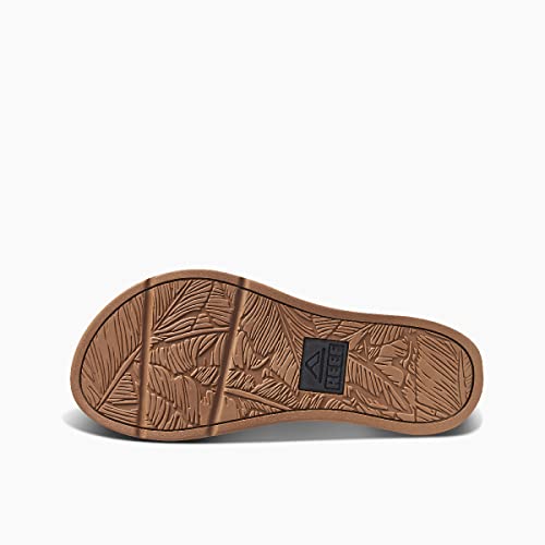 Image of REEF Santa Ana Womens Flip Flop, Arch Support, Water Friendly, Non Marking Outsole