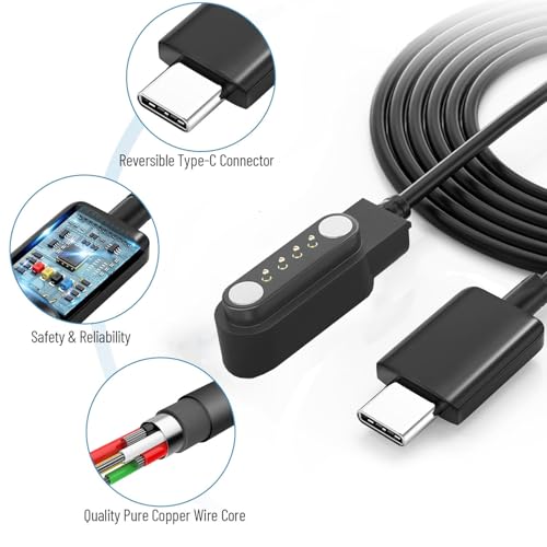 Xininyia [2-Pack USB-C Charger for PLAUD Note AI/Note Pro AI Voice Recorder Charger Replacement Charging Cable Type C by Xininyia - Image 2