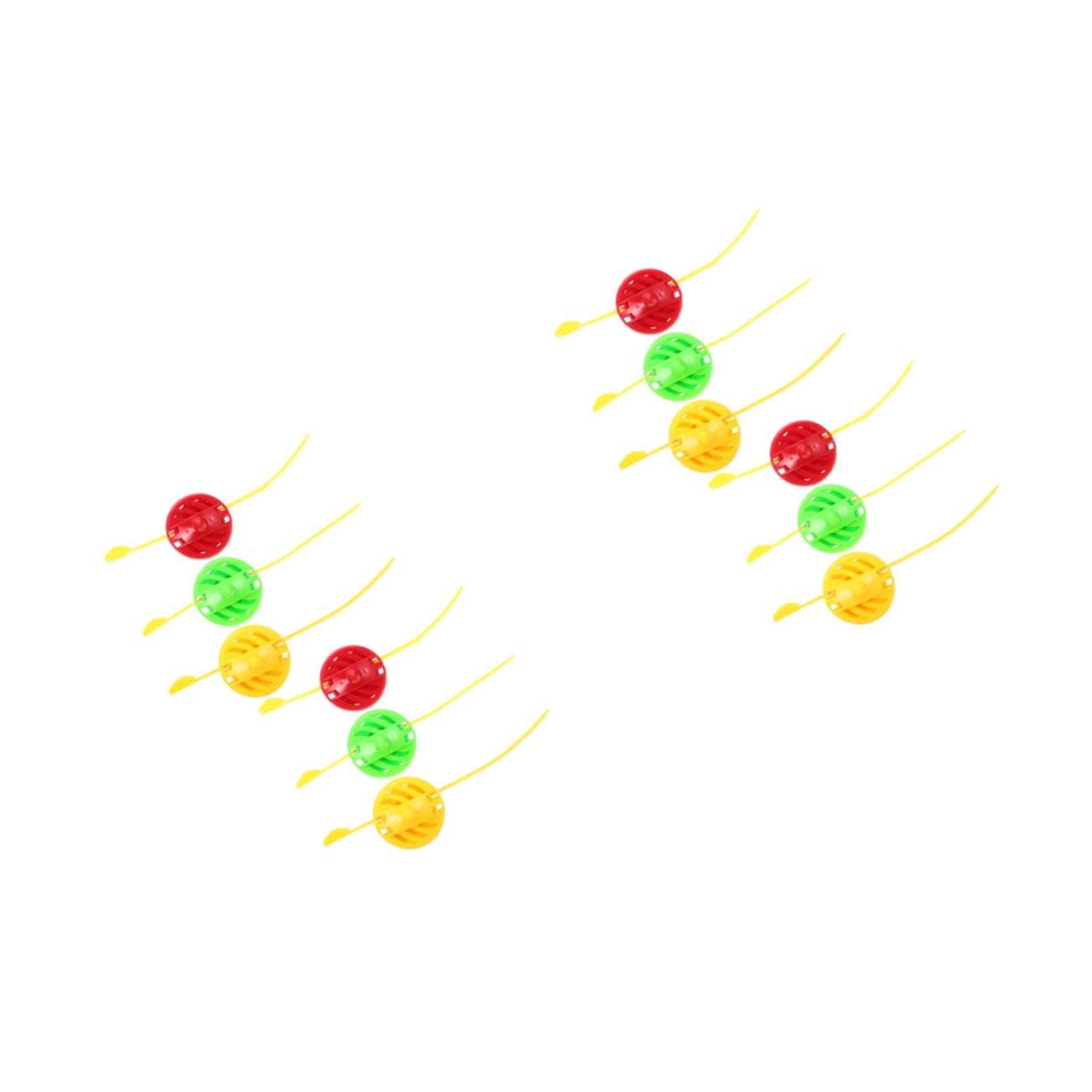 YARNOW 1set Gyro for Portable Pressure Relief Spinning Tops Fun Party Favors and Birthday Presents for Boys and Engaging and Adorable Playthings Random Color 15pcs