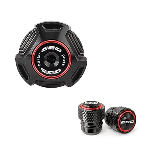 LLIJYHUYI Passend for Triumph Daytona 660 (2024–2025), Trident 660, Tiger Sport 660, Speed Triple R/S – Motoröl-Einfülldeckel(A Set Red)