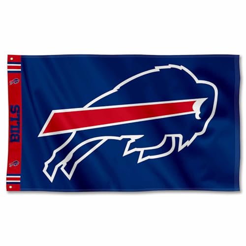 Buffalo Bills Printed Header 3x5 Foot Banner Flag