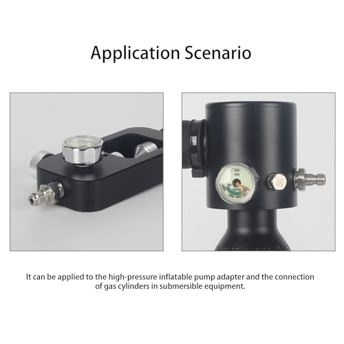 Image of 8mm Quick-Disconnect Plug Adapter, Stainless Steel 1 /8 inch NPT Male Thread PCP Paintball Charging Fittings with Sealing O-Ring