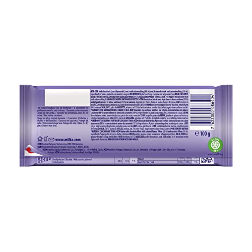 Image of Milka Caramel 100% Alpine Milk Chocolate, 100 g