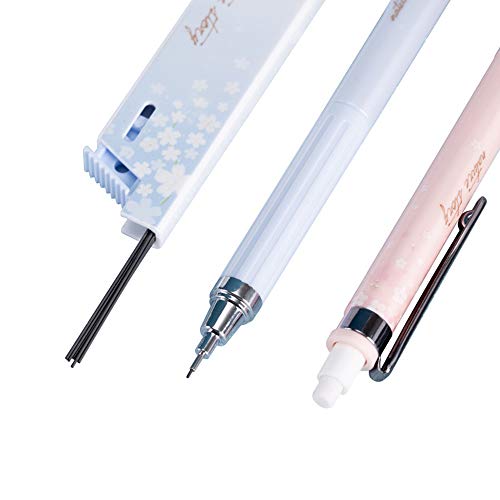 Ipienlee Cherry Mechanical Pencil Set With Lead, 6 Pcs 0.5Mm Mechanical Pencils With 6 Pack Hb Pencil Leads For Writing Draft, Drawing, Sketch, Architecture #TOP5
