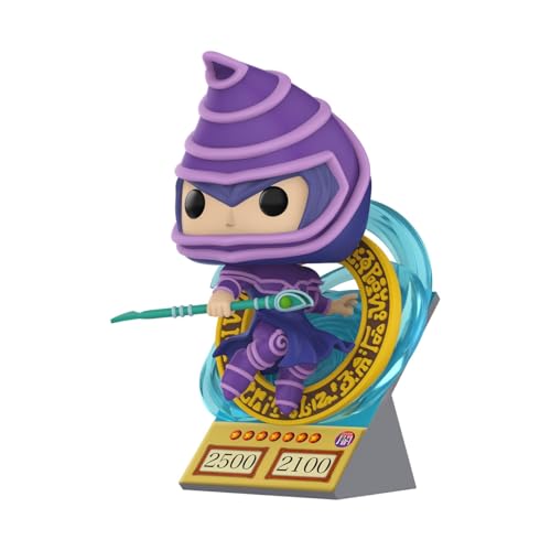 Image of Funko Pop! Premium: Yu-Gi-Oh - Dark Magician (Card) - Collectable Vinyl Figure - Gift Idea - Official Merchandise - Toys for Kids & Adults