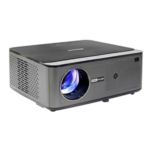 XElectron iProjector 1 Plus Digital Focus Auto Keystone Smart Projector | Native 1080P Full HD 4K Resolution, HDMI ARC, Android 9, BT 5.1, WiFi, Dust Proof | 18000 Lumens | Projector for Home