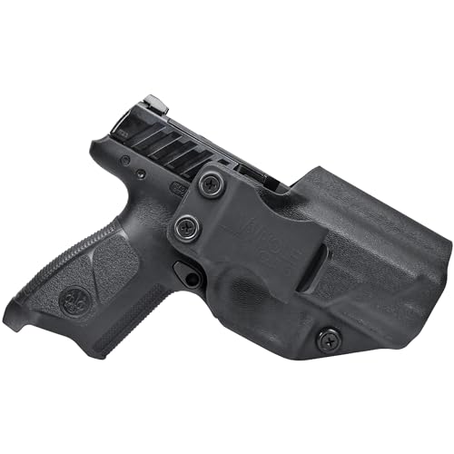 IWB Sweat Guard Holster - Inside The Waistband Holster - fits Beretta APX A1 Compact 3.7 (Black Right)