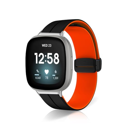 [ReHowy] oh Fitbit Versa 4 / Versa 3 / Sense 2 / Sense Ή VR e͐ oh C obNt TCY߉\ xg Rp`u Fitbit Versa 4 / Versa