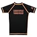 Chaos and Order Kid's Base Label V2 Short Sleeve BJJ Rashguard - Medium - Black