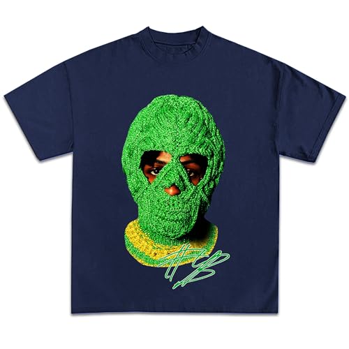 Guzado Rapper Graphic T-Shirt Rap Tee Concert Merch Album Cover Shirt for Men Women3