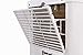 Amazon Basics Portable Air Conditioner with Remote Cools 400 Square Feet, 10000 BTUs, White