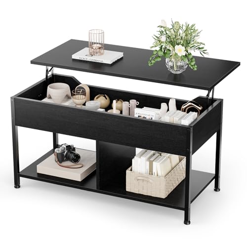 OLIXIS Coffee Table with Storage for Home...