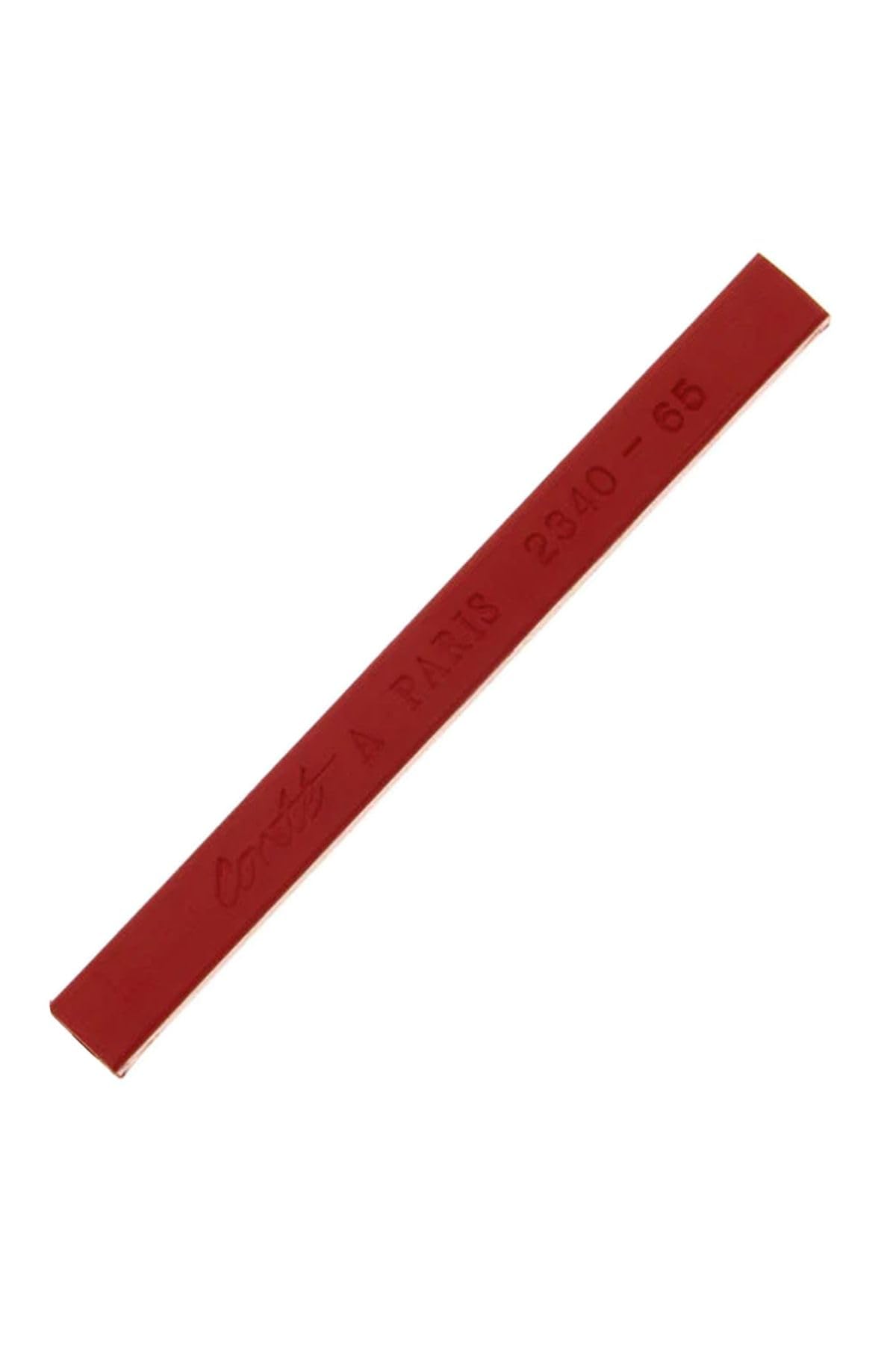 Conté a Paris 500314 Pastel Chalk with High Light Fastness Made from Pigments for Sketches and Portraits Length 65 mm Cross Section 6 x 6 mm Fire Red
