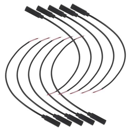 KONTONTY 30 Pcs Mono 3.5mm Audio Cable Headphone Wire Extender 3.5mm Plug Jack Connector