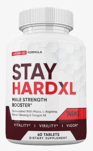 Image of Zonata Stay Hard XL Supplement for Men is a Natural Formula Designed to Support and Sustain Men's Energy and Performance Levels, Stay Hard XL Promoting Overall Health and Vitality. (60 Tablets)