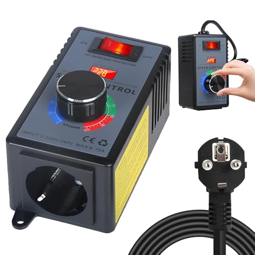Regolatore di Tensione 220V, HOVCEH Regolatore di Velocità er Mediante