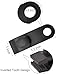 BINCKIN Tarp Clips, 20 Pack Tent Clip Heavy Duty Lock Grip, Heavy Duty Tarp Clamps for Pool Awning Cover, Car Cover (Black)