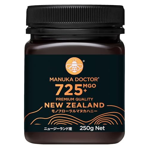 Manuka Doctor }kJhN^[ }kJnj[ Ki MGO 725+, 100sA j[W[hY ME`qg݊Ȃ (250g)