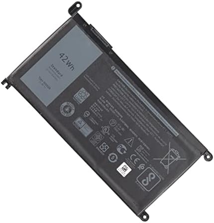 7XINbox 11.4V 42Wh WDX0R WDXOR 3CRH3 T2JX4 FC92N CYMGM Replacemnt Laptop Battery for Dell Inspiron 15 5565 5567 5568 5578 7560 7570 7579 7569 P58F,13 5368 5378 7368 7378 17 5765 5767 14-7460