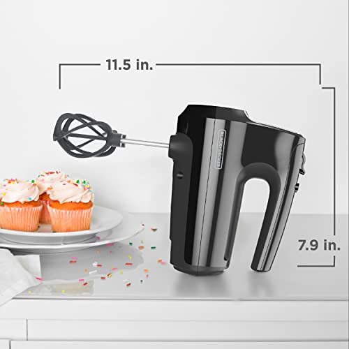 BLACK+DECKER Hand Held Mixer MX610B, 5-Speed - image 7