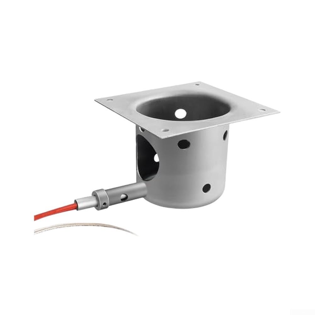 4-tlg. Grill-Set Motor Lüfter Feuertopf Zünder