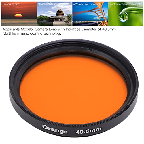 Kafuty-1 KAFUTY-1NGFGSHRYTD6619-15 40.5Mm Round Full Color Lens Filter,Orange Yellow Green Blue Purple Full Color Camera Lens Filter thumb #2