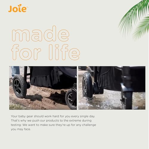 Joie Muze Lx One Hand Fold Stroller with Flat Reclining Seat (Birth to 17.5Kg), Laurel, 1 Count (Pack of 1), Green - Image 10 thumbnail
