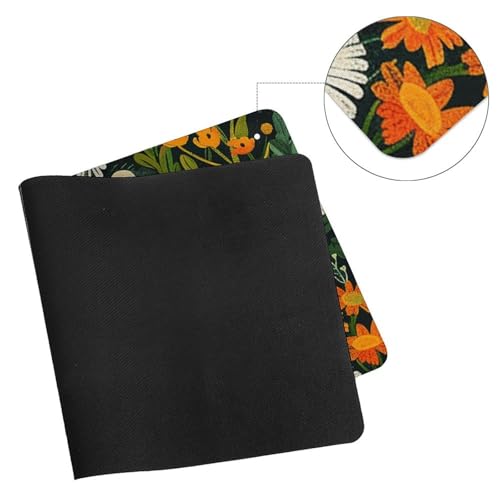 Tapis de souris antidérapant 60x30 cm pour une précision maximale