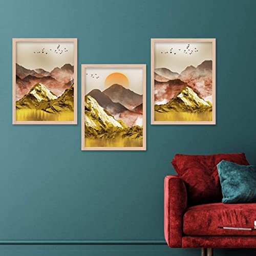 Image of kotart Modern Wall Art Framed Painting for Wall Decoration - Wall Paintings for Living Room, Bedroom - Big Size Wall Painting (Art 7, 13x17 inch)