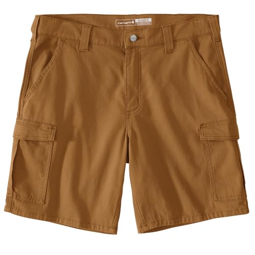 Short Cargo Carhartt Rugged Flex marron 9 pouces pour homme taille 50