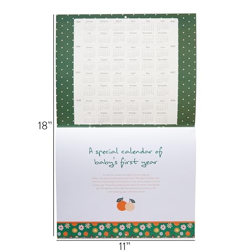 Calendrier de première année bébé cadeau de naissance idéal - 7