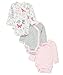 Carter's Baby Girls' 3-Pack Side Snap Bodysuits Preemie