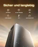 Solarway® Balkonkraftwerk 2000Wp / 800W mit 3,8 kWh EcoFlow STREAM Ultra X Speicher – Komplettset mit 500W Solarmodulen, Wechselrichter & Zubehör – steckerfertige Mini-Solaranlage für die Steckdose – Ansicht 8