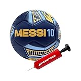 Icon Sports Officially Licensed Argentine Football Association Soccer Ball - AFA095BL Navy Size 3