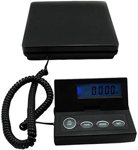 Báscula electrónica mini para paquetería con pantalla externa y capacidad 50kg miniatura 4