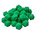 Kelly Green Color Silicone Polyhedron Beads 14mm Silicone Geometry Icosahedron Beads for Mom Jewelry Necklace Making