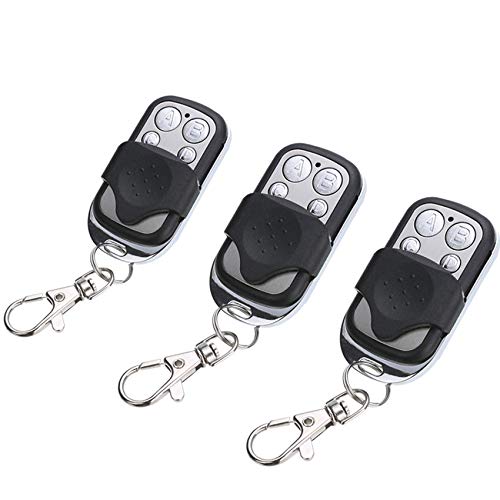EasyULT 3 Piezas Mando a Distancia Automático para Puerta Universal, Frecuencia 433,92 MHz, código Fijo, para Marcas FAAC/BFT/Nice/etc