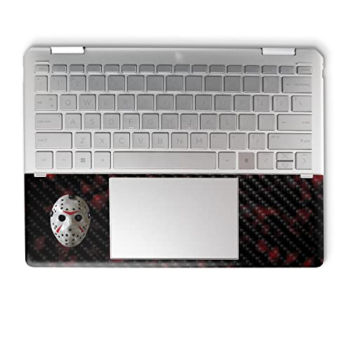 Image of MightySkins Carbon Fiber Skin Compatible with HP Spectre x360 14 inch (2022) Full Wrap Kit - 13th Nightmare | Protective Durable Textured Carbon Fiber Finish | Easy to Apply | Made in The USA