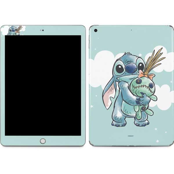 Skinit Decal Tablet Skin Compatible with iPad 9.7in (2018) - Officially Licensed Disney Lilo and Stitch Stitch and Scrump Design