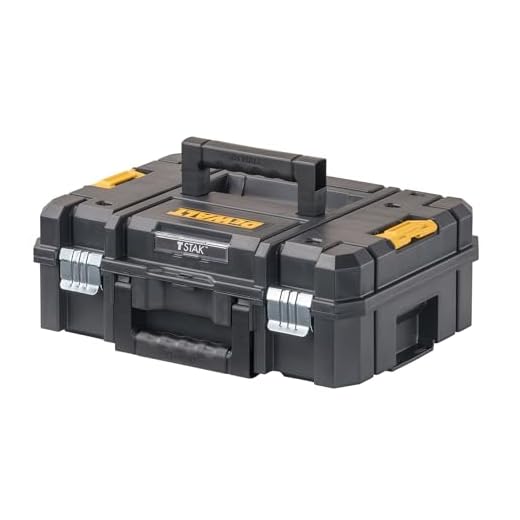 Dewalt Caixa Organizadora, com Feixo Metálico, Prática e Robusta, Modelo DWST17807, Volume de 11L