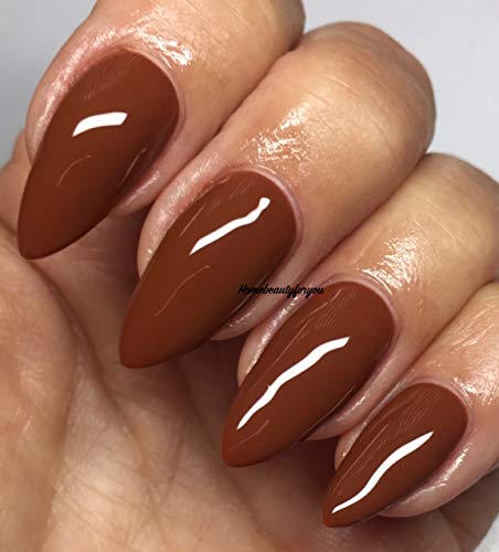 Bluesky AUTUMN WINTER FALL Collection, Choose Your Nail Gel From Collection Nail Gel Polish UV LED Soak Off (FW05 HAZELNUT BROWN)