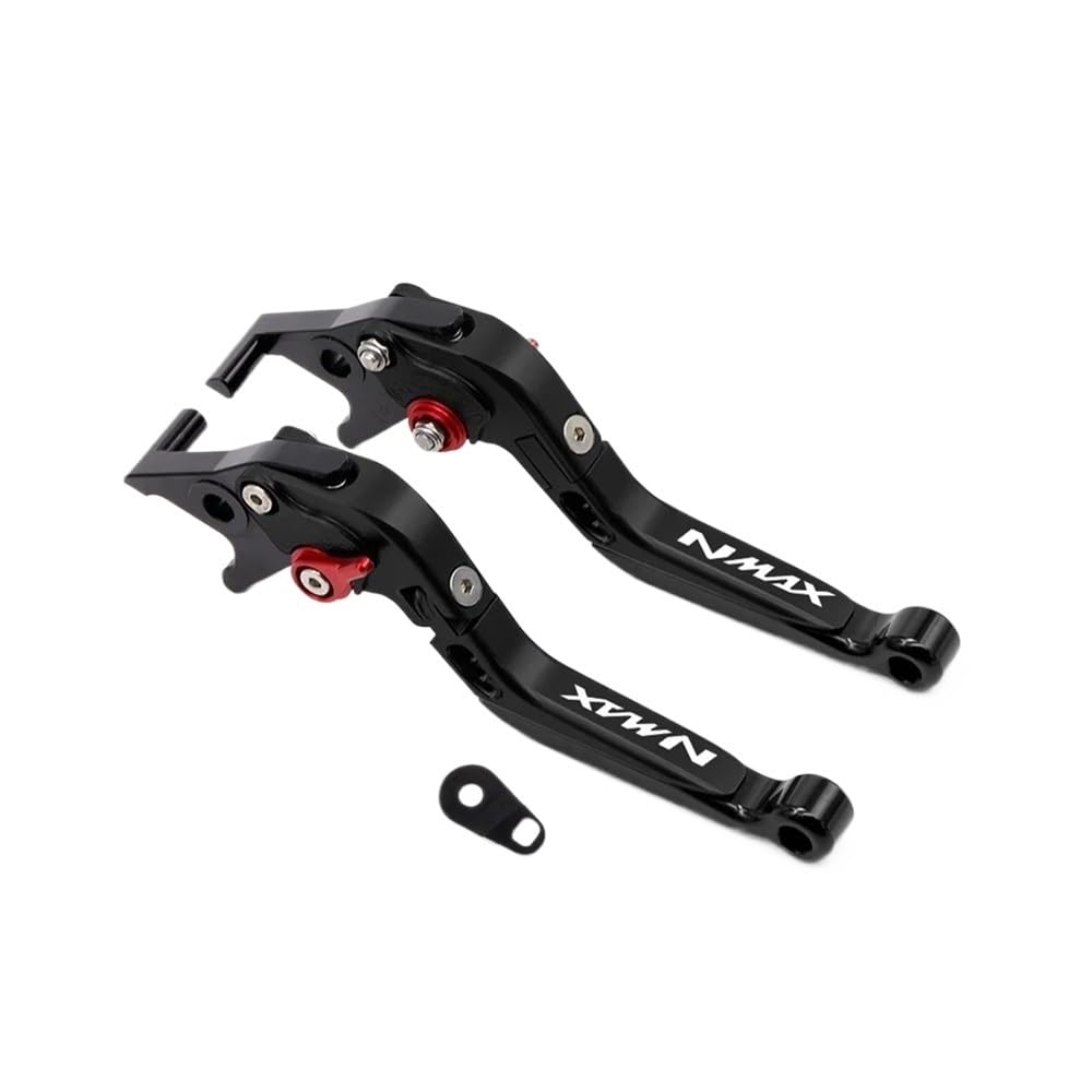 Xvasdgaer Nmax-Bk.bk.bk.r For Ya&Maha Nmax155 2015-2025 Brake Cluth Levers Set Folding Handle(Nmax-Bk.bk.bk.r)