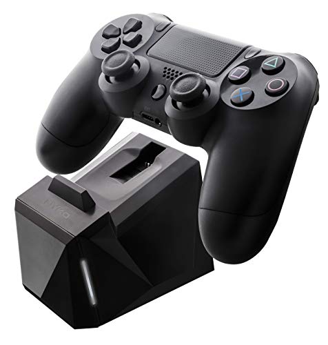 Erweiterbare Einfach-Ladestation für PlayStation®4-Controller, schwarz, mit USB-Ladekabel (Charge Block Solo 83237) Cover