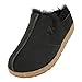 Produktbild HAFLINGER Lammfellclog Saskatchewan Filzpantoffel Hausschuh Schwarz, Gr 38